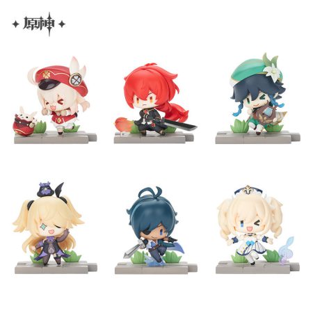 [OFFICIAL MERCHANDISE] Genshin Impact Character Blind Box Figurine (Full Box - 6 Pcs)