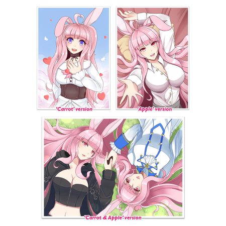 "Carrot and Apple" Lappin Poster