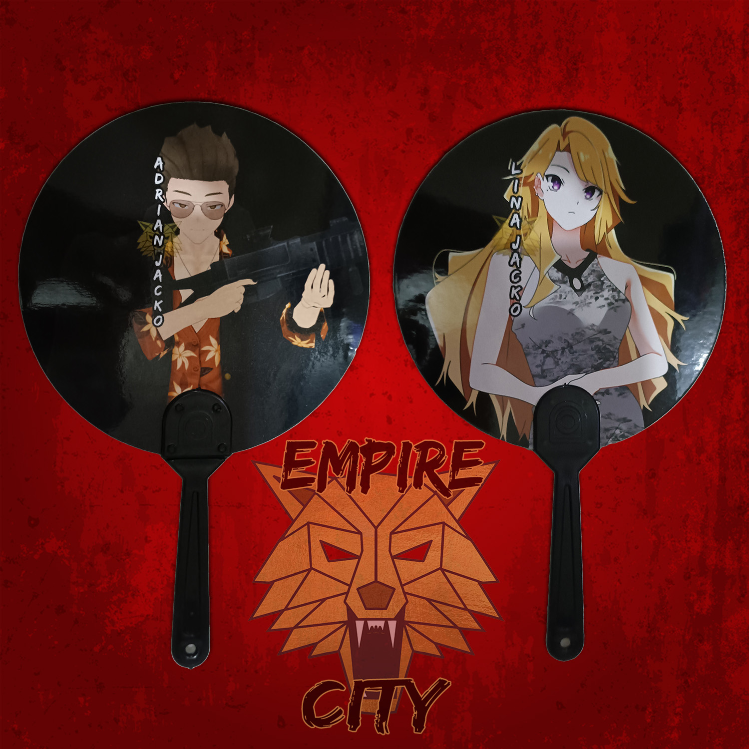 Kipas Tangan Adrian-Lina Jacko