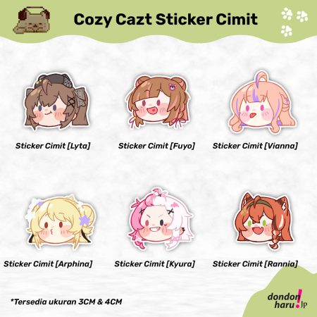 Cozy Cazt Sticker Cimit