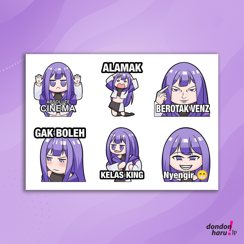 Venz Sticker Set